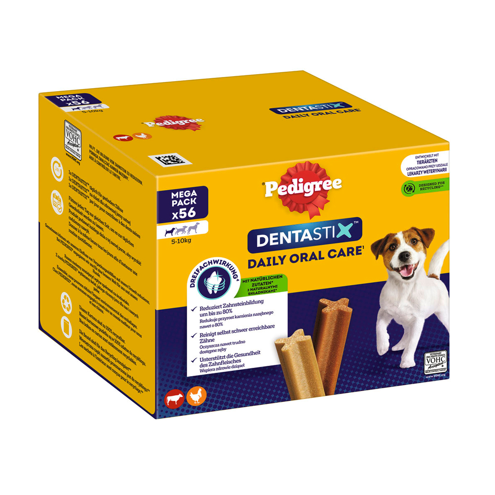 Lot 168 x Pedigree DentaStix Oral Care / Fresh