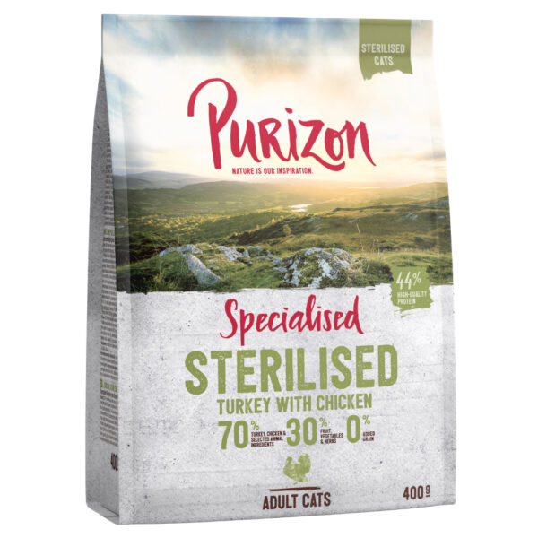400g Purizon Sterilised sans céréales