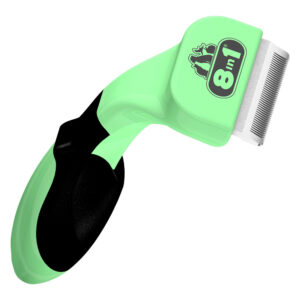 Outil 8in1 Perfect Coat DeShedder anti-mue pour chien - taille S : largeur du peigne 4