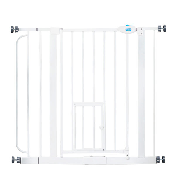 Barrière de sécurité Carlson Pet Gate avec chatière - hauteur : 76