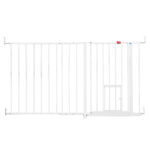 Barrière de sécurité Carlson XXL avec chatière - hauteur 76 cm