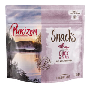 3x100g Friandises Purizon canard