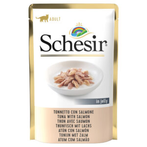 Schesir en gelée ou en sauce 6 x 85 g pour chat - thon