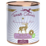 6x800g Terra Canis Senior sans céréales gibier