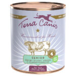6x800g Terra Canis Senior sans céréales bœuf