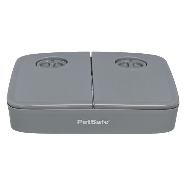 2x355mL PetSafe® Distributeur automatique de nourriture 2 repas - pour chien et chat