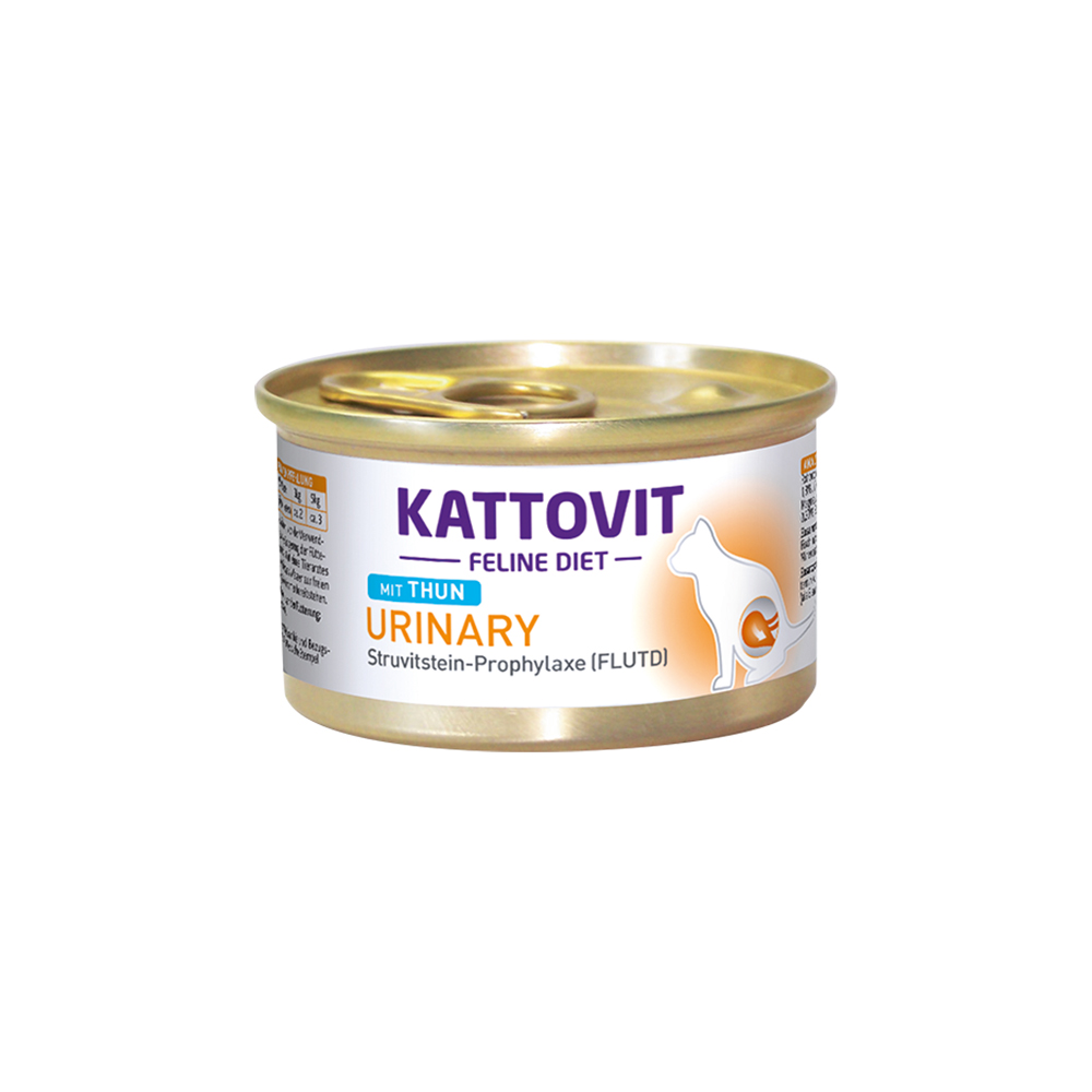12x85g Kattovit Urinary thon - Pâtée pour chat