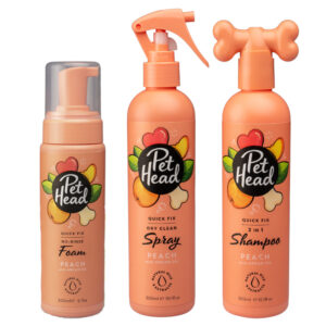 Pet Head Quick Fix pour chien - lot de 3 (mousse