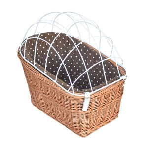 Panier de transport pour vélo Aumüller avec grille de protection - L56xl36xH50cm