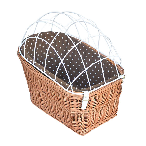 Panier de transport pour vélo Aumüller avec grille de protection - L56xl36xH50cm