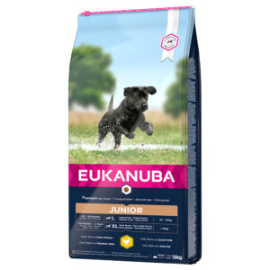 2x15kg Eukanuba Junior Large Breed poulet - Croquettes pour chien