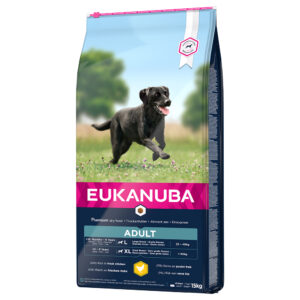 2x15kg Eukanuba Adult Large Breed poulet - Croquettes pour chien