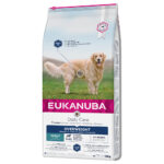 2x12kg Eukanuba Daily Care Overweight Adult - Croquettes pour chien
