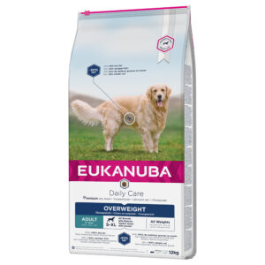 2x12kg Eukanuba Daily Care Overweight Adult - Croquettes pour chien