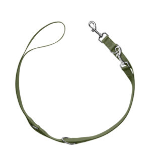 Lot HUNTER : harnais London Vario Rapid + laisse London vert olive pour chien - harnais taille S + laisse 200 x 1