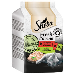 6x50g Sheba Fresh Cuisine Taste of Rome