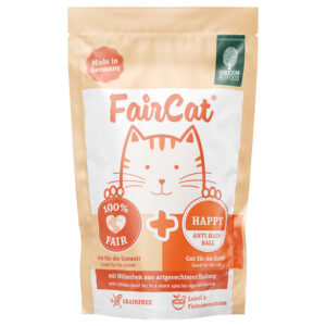 16x85g Green Petfood FairCat Happy - Pâtée pour chat