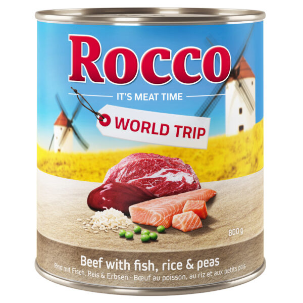 24x800g Rocco Tour du monde Espagne - Pâtée pour chien