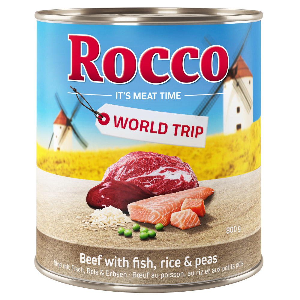 24x800g Rocco Tour du monde Espagne - Pâtée pour chien
