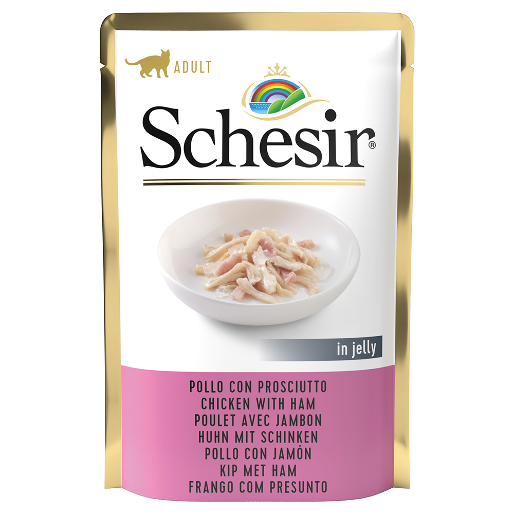 24x85g Schesir en gelée poulet