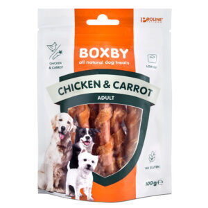 3x100g Friandises Boxby Adult poulet