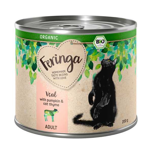24x200g Feringa Organic bio Adult veau