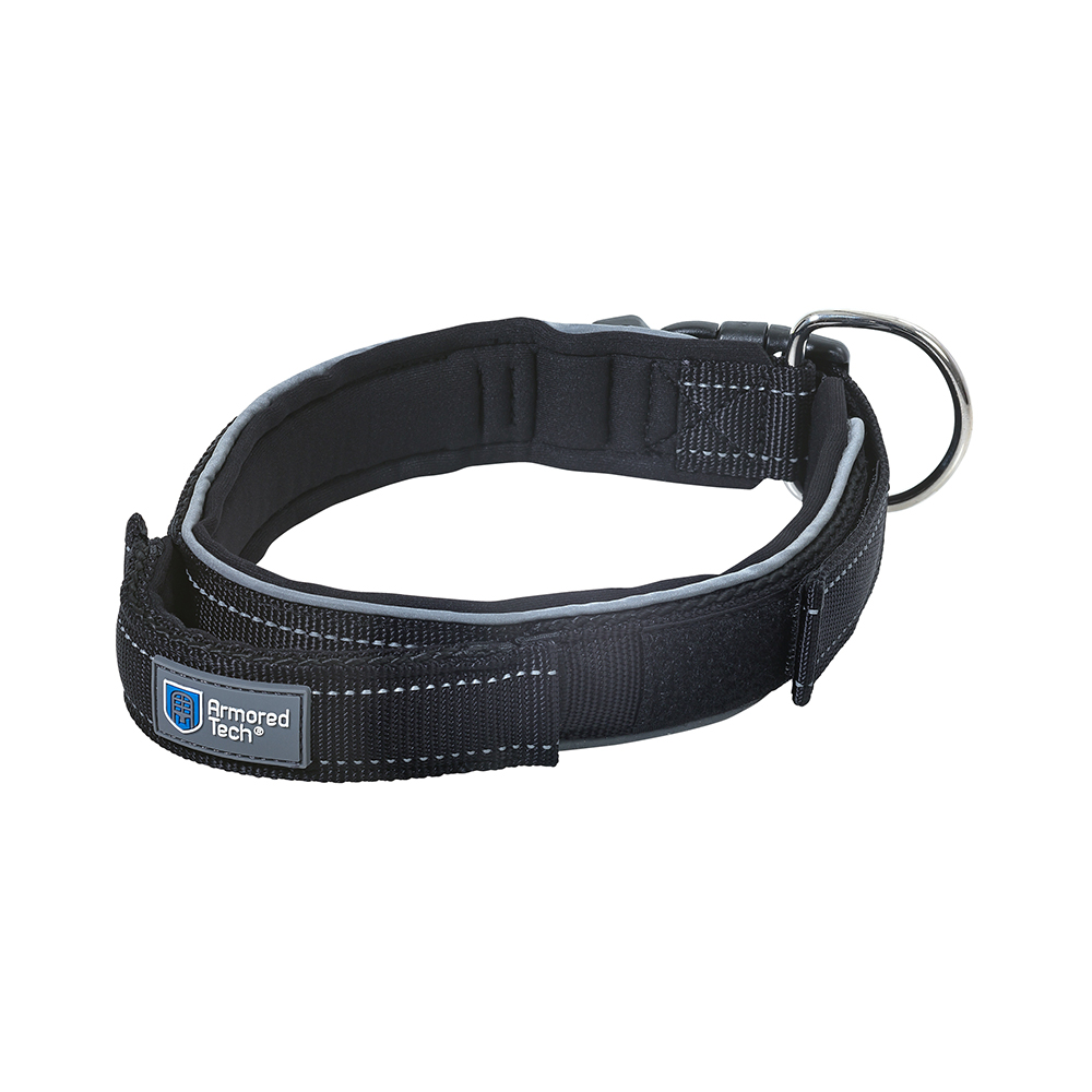 Collier ArmoredTech Dog Control noir pour chien - taille M : tour de cou 39-45 cm