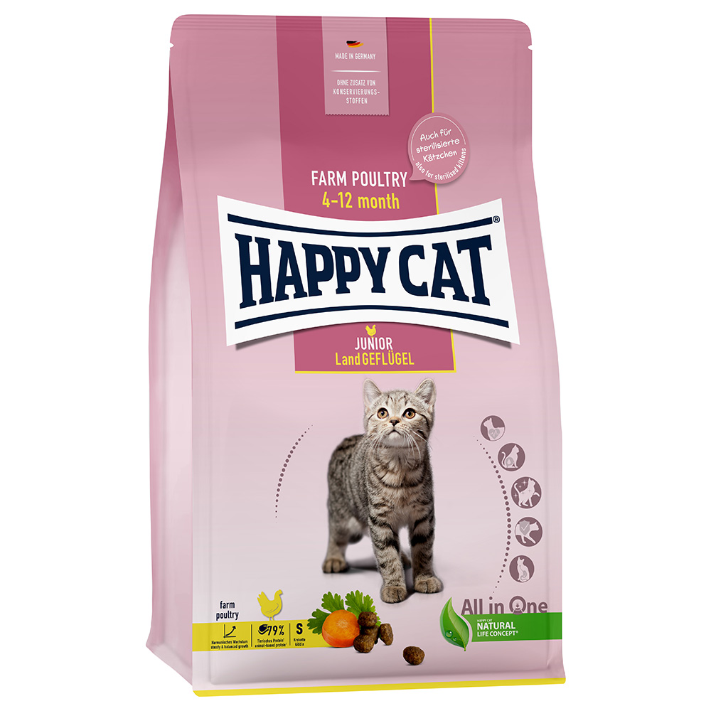 Lot Happy Cat pour chat 2 x 10 / 4 / 1
