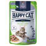 24x85g Happy Cat Meat en sauce agneau des pâturages - Pâtée pour chat