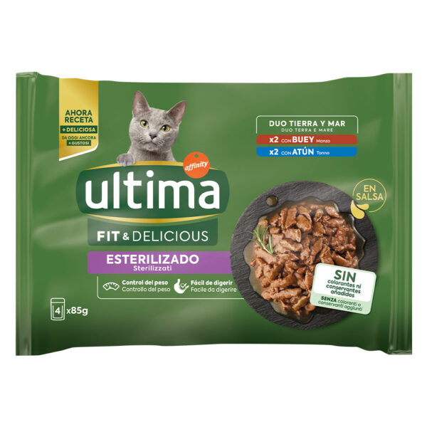 48x85g Ultima Stérilisé bœuf