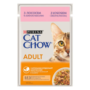 26x85g Cat Chow saumon - Pâtée pour chat