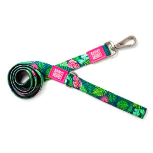 Laisse courte Max & Molly Tropical pour chien - taille L : L 120 x l 2