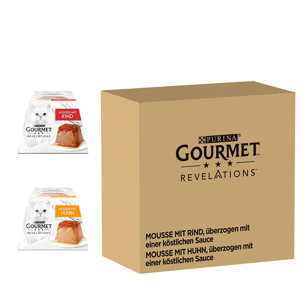 48x57g Gourmet Revelations Mousseline bœuf