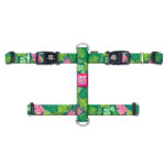 Harnais en H Max & Molly Tropical pour chien - taille L : tour de poitrail 70-98 cm