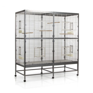 Volière d'intérieur Montana Paradiso 150 - L 150 x l 65 x H 161 cm (2 colis*)