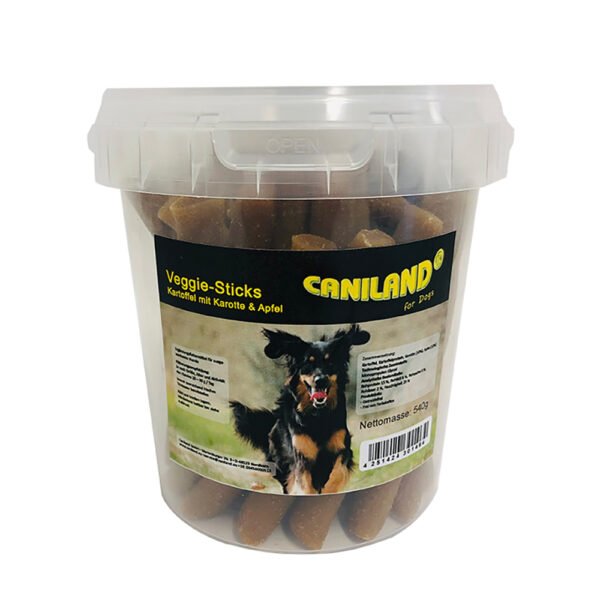 2x540g Caniland Bâtonnets végétariens - Friandises pour chien