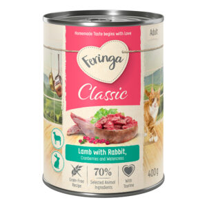 24x400g Feringa Classic Meat Menu agneau