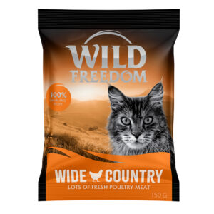 150g de croquettes Wild Freedom Adult sans céréales Wide Country volaille - Croquettes pour chat