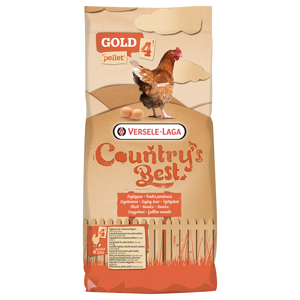 2x20kg Versele-Laga Country's Best GOLD 4 Pellet pour poules pondeuses