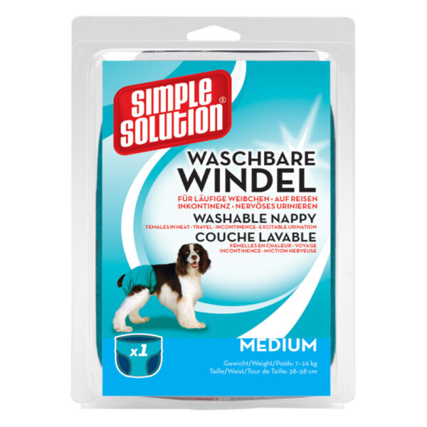 Couche lavable Simple Solution pour chien - taille M