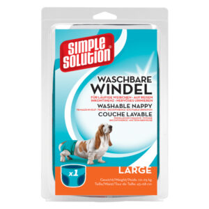 Couche lavable Simple Solution pour chien - taille L