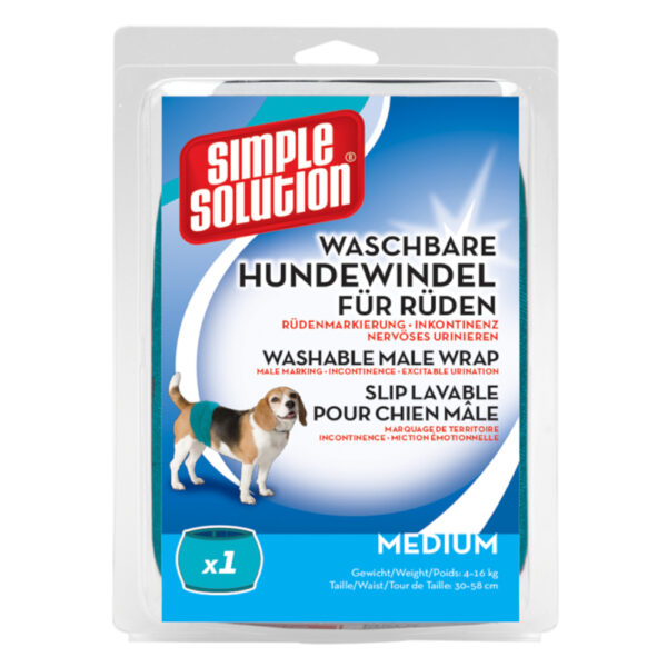 Serviette absorbante lavable Simple Solution pour chien  - taille M