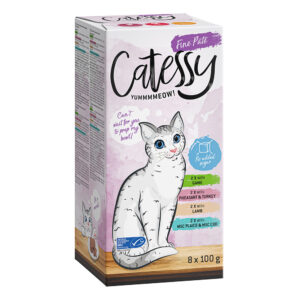 8x100g Catessy Lot mixte II - Pâtée pour chat