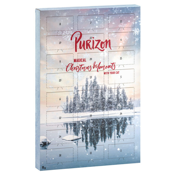 Calendrier de l'Avent Purizon sans céréales pour chat - 1 calendrier (15