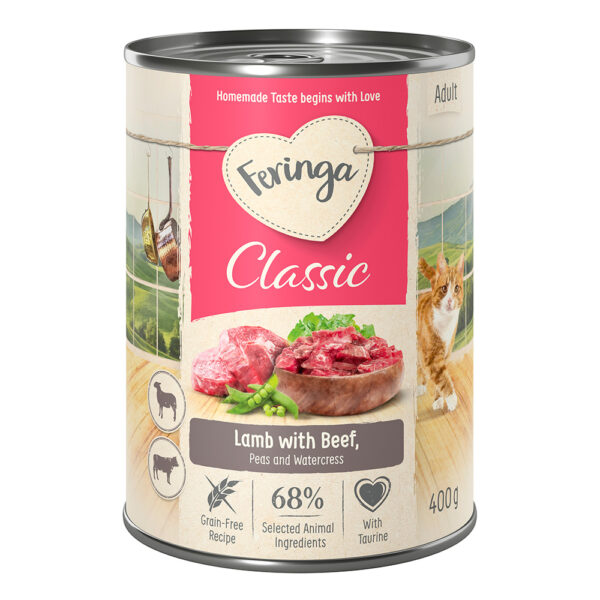 24x400g Feringa Classic Meat Menu agneau