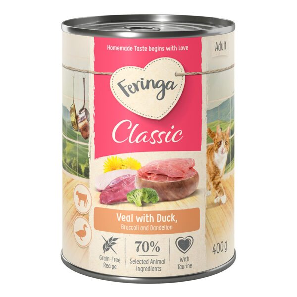 24x400g Feringa Classic Meat Menu canard