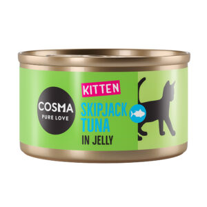 6x85g Cosma Original Kitten thon Skipjack - Pâtée pour chat