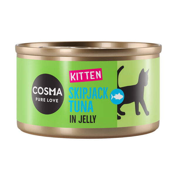 6x85g Cosma Original Kitten thon Skipjack - Pâtée pour chat