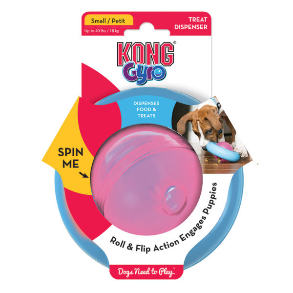 Jouet KONG Gyro taille S - Jouet pour chien