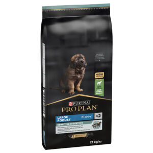 2x12kg Large Robust Puppy OPTIDIGEST agneau Pro Plan - Croquettes pour chien
